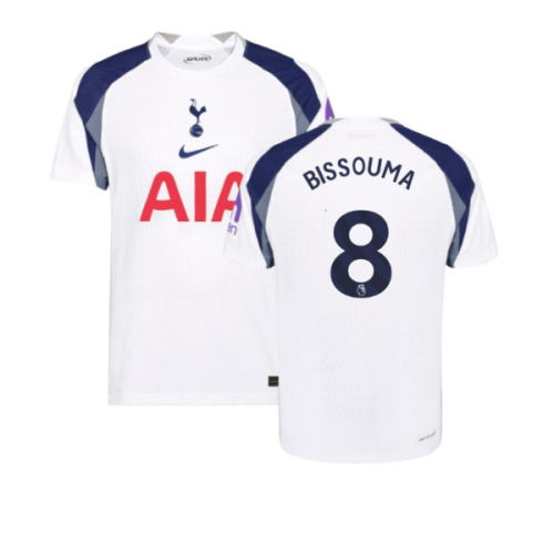 2025-2026 Tottenham Hotspur Authentic Home Shirt (Bissouma 8)
