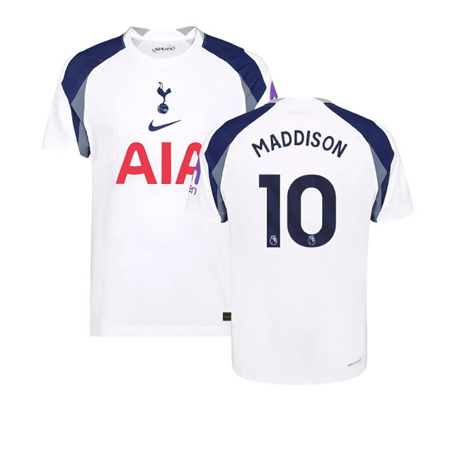 2025-2026 Tottenham Hotspur Authentic Home Shirt (Maddison 10)