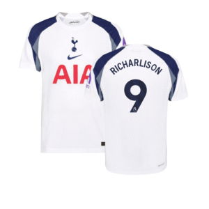 2025-2026 Tottenham Hotspur Authentic Home Shirt (Richarlison 9)