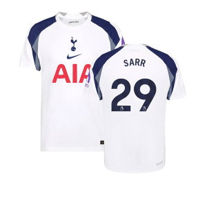 2025-2026 Tottenham Hotspur Authentic Home Shirt (Sarr 29)