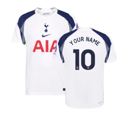 2025-2026 Tottenham Hotspur Authentic Home Shirt (Your Name)