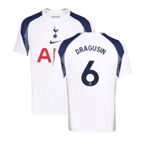 2025-2026 Tottenham Hotspur Home Shirt (Dragusin 6)