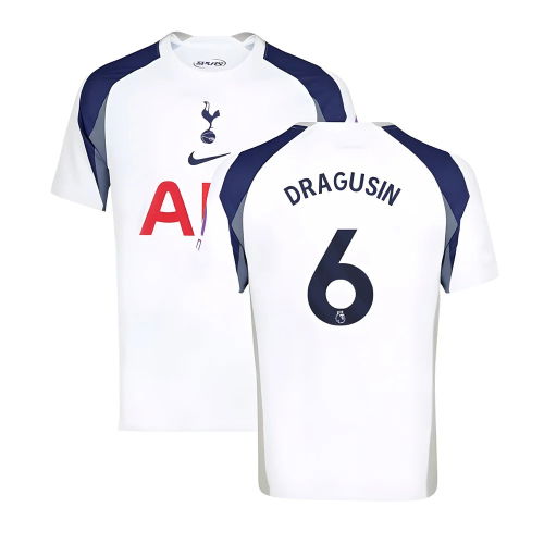 2025-2026 Tottenham Hotspur Home Shirt (Dragusin 6)