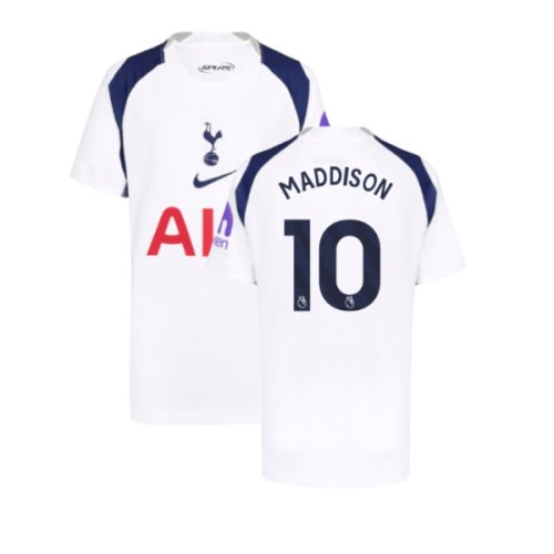 2025-2026 Tottenham Hotspur Home Shirt (Kids) (Maddison 10)
