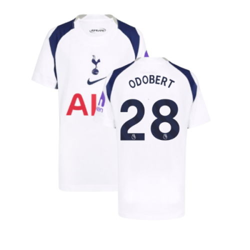 2025-2026 Tottenham Hotspur Home Shirt (Kids) (Odobert 28)