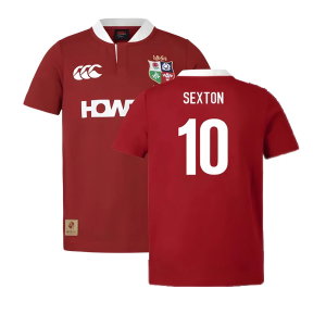 2025 British & Lions Classic SS Rugby Shirt (Sexton 10)