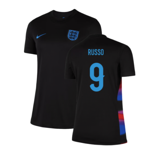 2025 England Womens Team Away Shirt (Ladies) (RUSSO 9)
