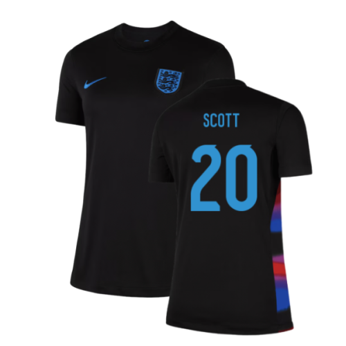 2025 England Womens Team Away Shirt (Ladies) (SCOTT 20)