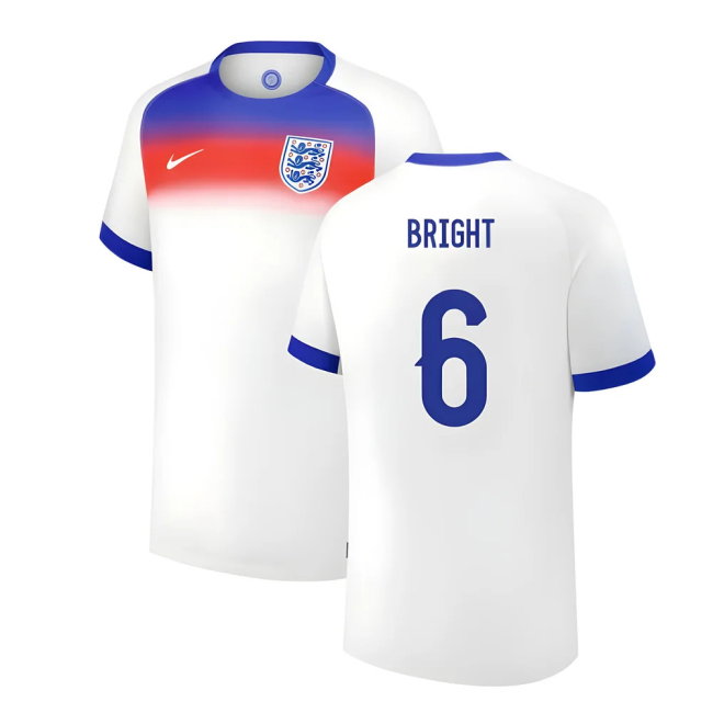 2025 England Womens Team Home Shirt (Kids) (BRIGHT 6)