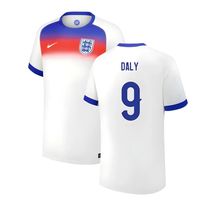 2025 England Womens Team Home Shirt (Kids) (DALY 9)