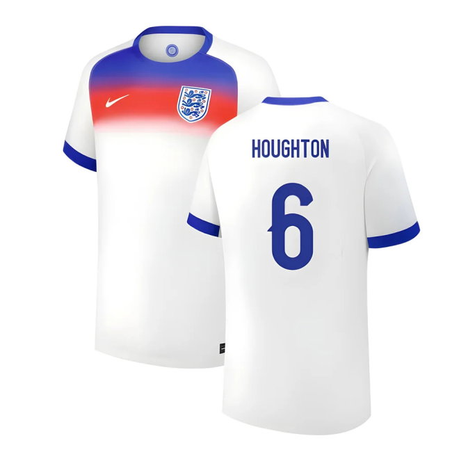 2025 England Womens Team Home Shirt (Kids) (HOUGHTON 6)