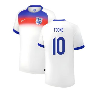 2025 England Womens Team Home Shirt (Kids) (TOONE 10)