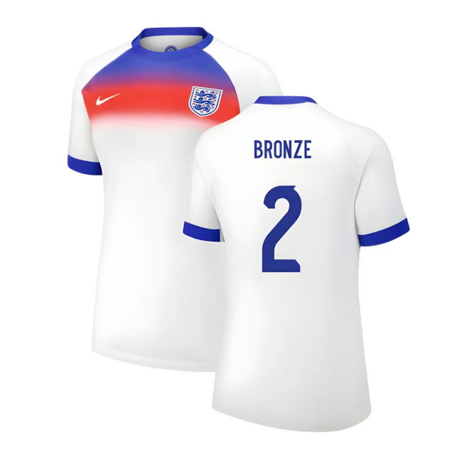 2025 England Womens Team Home Shirt (Ladies) (BRONZE 2)
