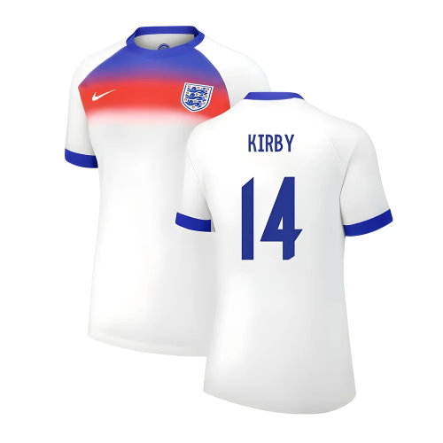 2025 England Womens Team Home Shirt (Ladies) (KIRBY 14)
