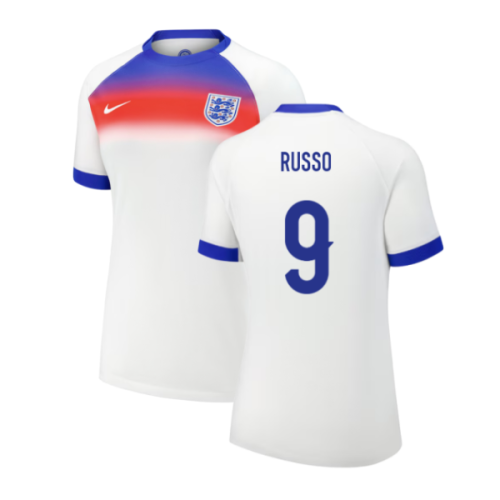 2025 England Womens Team Home Shirt (Ladies) (RUSSO 9)