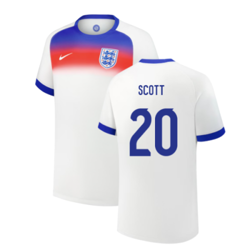 2025 England Womens Team Home Shirt (Unisex) (SCOTT 20)