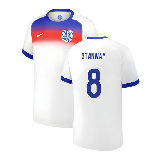 2025 England Womens Team Home Shirt (Unisex) (STANWAY 8)