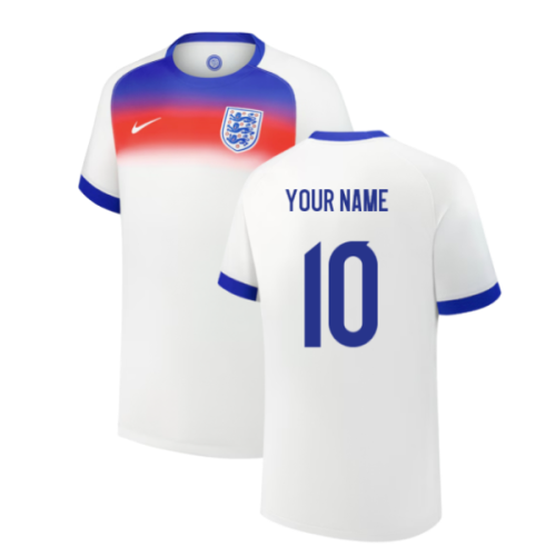 2025 England Womens Team Home Shirt (Unisex) (Your Name)