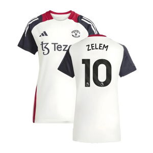 2025 Man Utd Training Jersey (Off White) - Womens (Zelem 10)