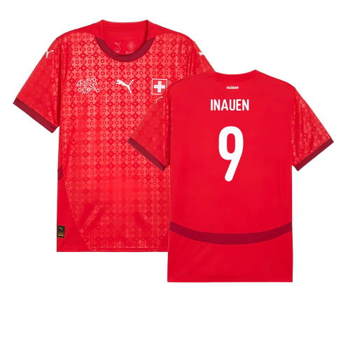 2025 Switzerland EUR25 Home Shirt (Unisex) (Inauen 9)