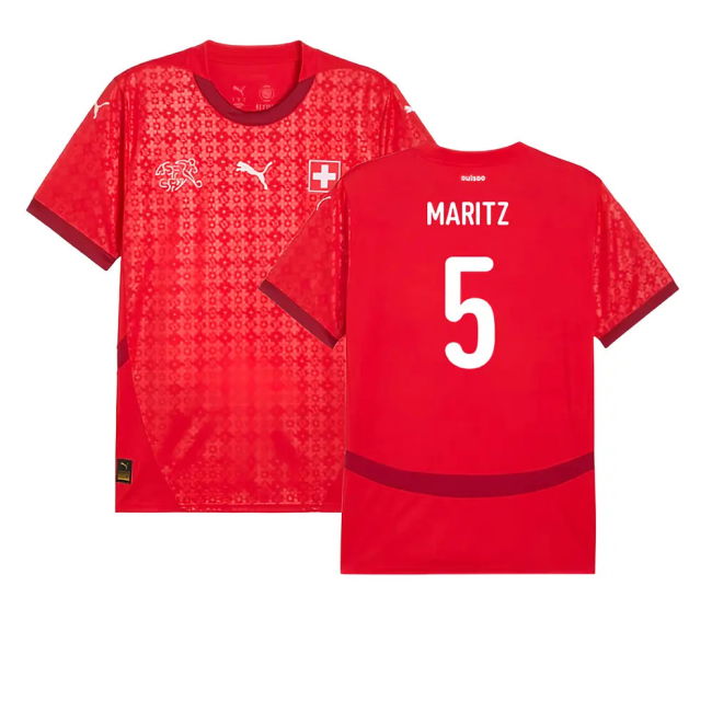 2025 Switzerland EUR25 Home Shirt (Unisex) (Maritz 5)