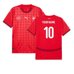 2025 Switzerland EUR25 Home Shirt (Unisex)