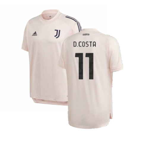 2020-2021 Juventus Training Shirt (Pink) (D.COSTA 11)