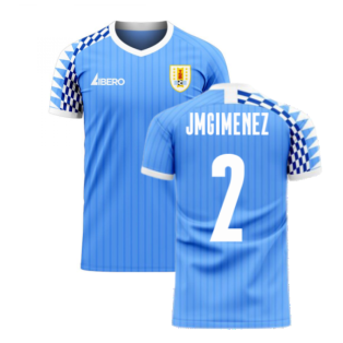 Uruguay 2022-2023 Home Concept Football Kit (Libero) (J M GIMENEZ 2)