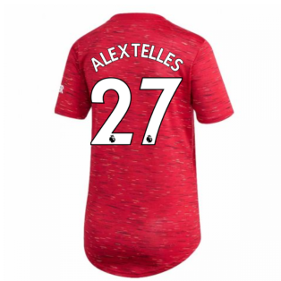 2020-2021 Man Utd Adidas Womens Home Shirt (Alex Telles 27)