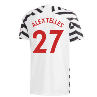 2020-2021 Man Utd Adidas Third Football Shirt (Alex Telles 27)