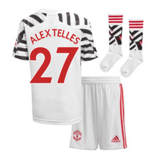 2020-2021 Man Utd Adidas Third Little Boys Mini Kit (Alex Telles 27)