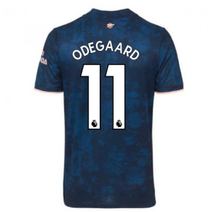 2020-2021 Arsenal Adidas Third Football Shirt (ODEGAARD 11)