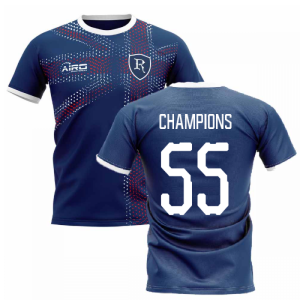 2023-2024 Glasgow Home Concept Football Shirt (Champions 55)