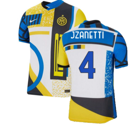 2021-2022 Inter Milan Vapor 4th Shirt (J ZANETTI 4)