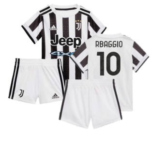 2021-2022 Juventus Home Baby Kit (R BAGGIO 10)