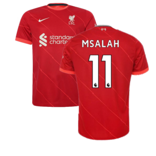 Liverpool 2021-2022 Home Shirt (M SALAH 11)