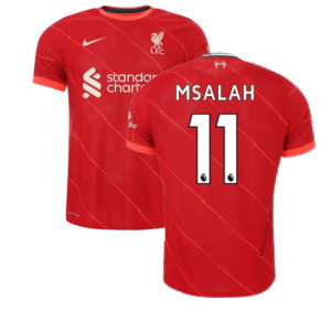 Liverpool 2021-2022 Vapor Home Shirt (Kids) (M.SALAH 11)