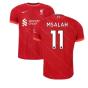 Liverpool 2021-2022 Vapor Home Shirt (M SALAH 11)