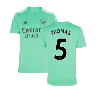 Arsenal 2021-2022 Training Shirt (Acid Mint) (Thomas 5)