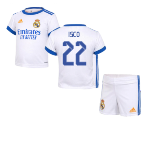 Real Madrid 2021-2022 Home Baby Kit (ISCO 22)