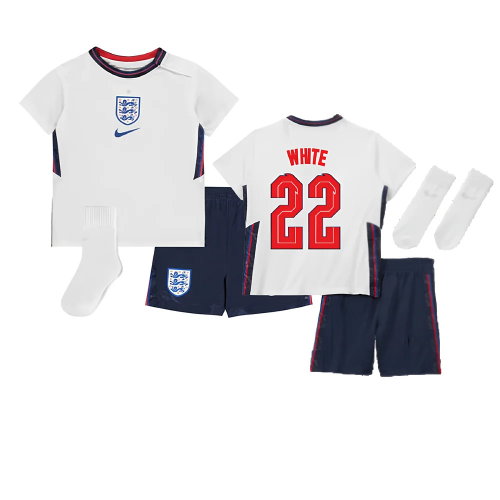 2020-2021 England Home Nike Baby Kit (WHITE 22)