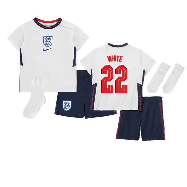 2020-2021 England Home Nike Baby Kit (WHITE 22)