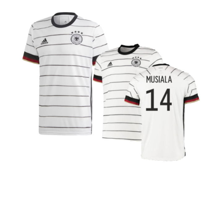 2020-2021 Germany Home Adidas Football Shirt (MUSIALA 14)