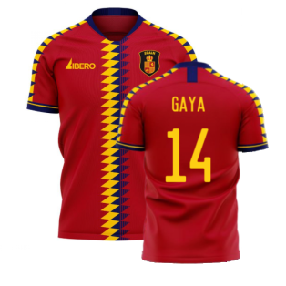 Spain 2023-2024 Home Concept Football Kit (Libero) (GAYA 14)