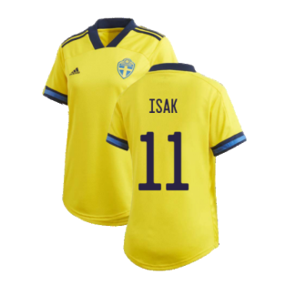2020-2021 Sweden Home Adidas Football Shirt (SEMA 15)
