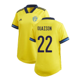 2020-2021 Sweden Home Adidas Womens Shirt (KULUSEVSKI 21)
