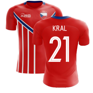 2023-2024 Czech Republic Home Concept Football Shirt (KRAL 21)