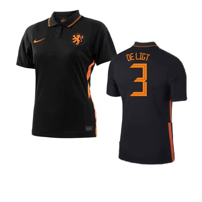 2020-2021 Holland Away Nike Womens Shirt (DE LIGT 3)