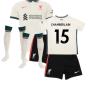 Liverpool 2021-2022 Away Little Boys Mini Kit (CHAMBERLAIN 15)