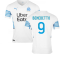 2021-2022 Marseille Authentic Home Shirt (BENEDETTO 9)